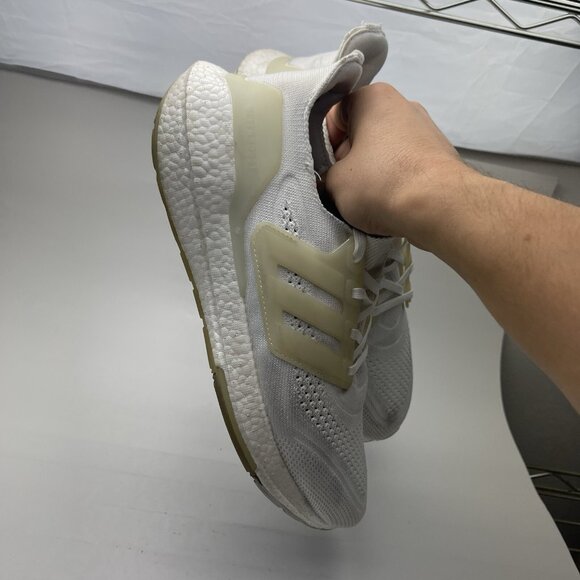 Adidas Ultraboost 21 Womens Size 7 White Athletic Running Shoes Sneakers FY0403 - Picture 5 of 12